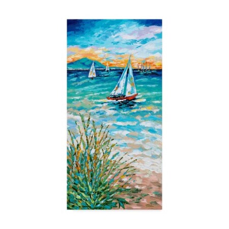 Carolee Vitaletti 'Wind In My Sail I' Canvas Art,12x24